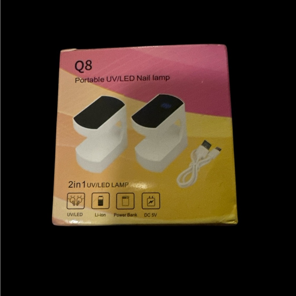 Portable LED Nail Lamp NIB